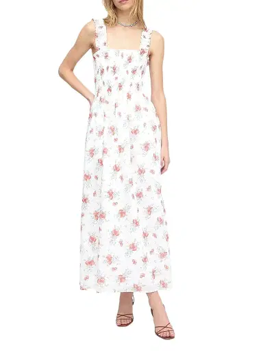 Hill House Home Women's The Ashlyn Nap Dress - Sunburst Blossoms | Thumbnail 1 Hill House Home Women's The Ashlyn Nap Dress - Sunburst Blossoms | Thumbnail 1