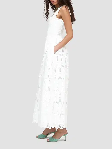 Hill House Home Women's The Ashlyn Nap Dress - White Trellis Broderie | Thumbnail 2 Hill House Home Women's The Ashlyn Nap Dress - White Trellis Broderie | Thumbnail 2