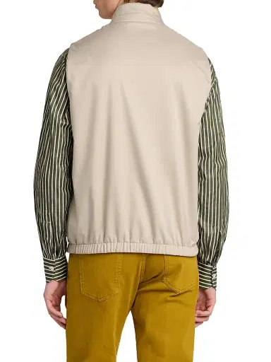 Kiton Men's Reversible Full-Zip Vest - Beige - Size 44 | Thumbnail 5 Kiton Men's Reversible Full-Zip Vest - Beige - Size 44 | Thumbnail 5