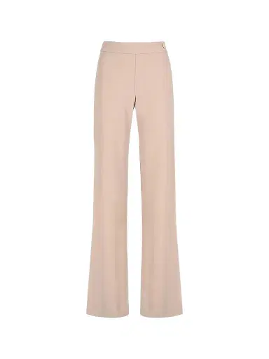 Callas Milano Women's Anouk Stretch Jersey Wide Leg A-Line Pants - Taupe | Thumbnail 1 Callas Milano Women's Anouk Stretch Jersey Wide Leg A-Line Pants - Taupe | Thumbnail 1