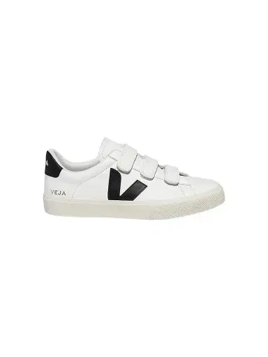 Veja Women's Recife Leather Low-Top Sneakers - White Black | Thumbnail 1 Veja Women's Recife Leather Low-Top Sneakers - White Black | Thumbnail 1