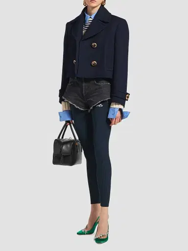 Balenciaga Women's Mini Shorts - Black - Size 29 | Thumbnail 2 Balenciaga Women's Mini Shorts - Black - Size 29 | Thumbnail 2