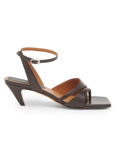 Stella McCartney Women's Spur 50MM Kitten Heel Sandals | Thumbnail 1 Stella McCartney Women's Spur 50MM Kitten Heel Sandals | Thumbnail 1
