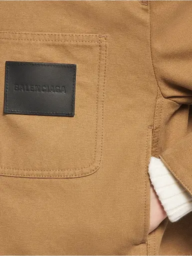 Balenciaga Women's Cropped Workwear Jacket | Thumbnail 6 Balenciaga Women's Cropped Workwear Jacket | Thumbnail 6
