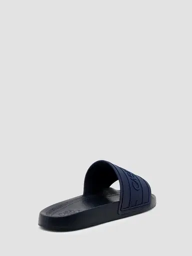 Casablanca Men's Rubber Slides - Blue Sandals | Thumbnail 4 Casablanca Men's Rubber Slides - Blue Sandals | Thumbnail 4