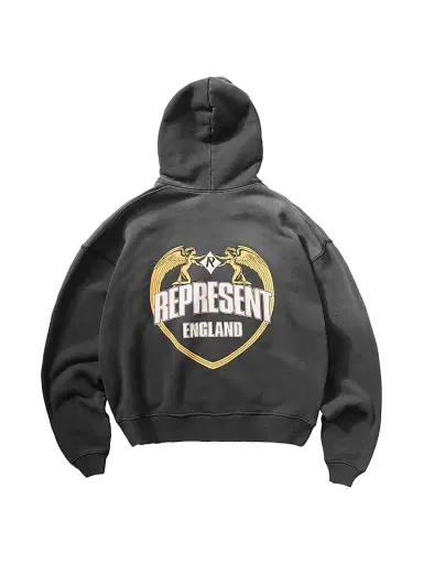 Represent Men's Legacy Angel Border Logo Hoodie | Thumbnail 3 Represent Men's Legacy Angel Border Logo Hoodie | Thumbnail 3