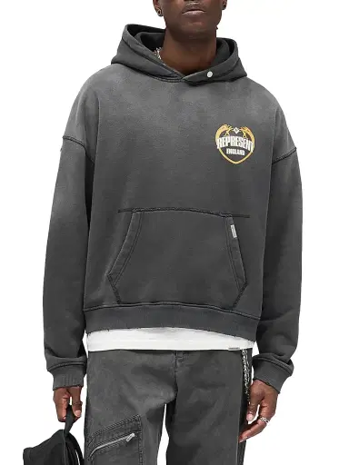 Represent Men's Legacy Angel Border Logo Hoodie | Thumbnail 4 Represent Men's Legacy Angel Border Logo Hoodie | Thumbnail 4