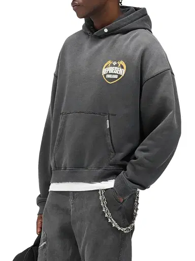 Represent Men's Legacy Angel Border Logo Hoodie | Thumbnail 5 Represent Men's Legacy Angel Border Logo Hoodie | Thumbnail 5