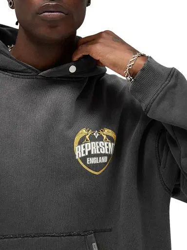 Represent Men's Legacy Angel Border Logo Hoodie | Thumbnail 9 Represent Men's Legacy Angel Border Logo Hoodie | Thumbnail 9