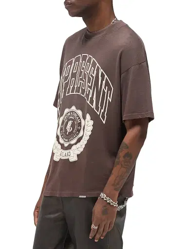 Represent Men's Represent Legacy Crest T-Shirt - Nero | Thumbnail 4 Represent Men's Represent Legacy Crest T-Shirt - Nero | Thumbnail 4