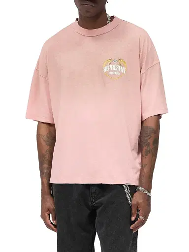 Represent Men's Legacy Angel Border Logo T-Shirt - Quartz | Thumbnail 3 Represent Men's Legacy Angel Border Logo T-Shirt - Quartz | Thumbnail 3