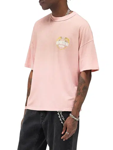 Represent Men's Legacy Angel Border Logo T-Shirt - Quartz | Thumbnail 4 Represent Men's Legacy Angel Border Logo T-Shirt - Quartz | Thumbnail 4