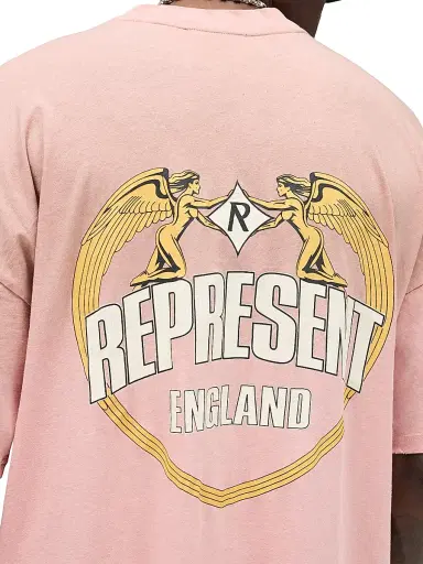 Represent Men's Legacy Angel Border Logo T-Shirt - Quartz | Thumbnail 7 Represent Men's Legacy Angel Border Logo T-Shirt - Quartz | Thumbnail 7