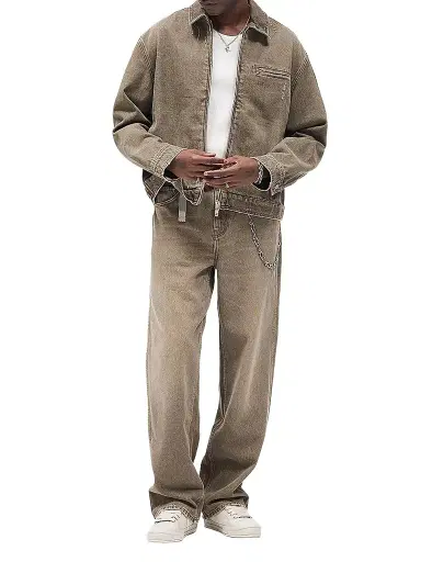 Represent Men's Legacy Cotton Denim Jacket | Thumbnail 1 Represent Men's Legacy Cotton Denim Jacket | Thumbnail 1