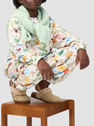 Molo Little Girl's & Girl's Marika Floral Cotton Sweatshirt - Vintage Flowers | Thumbnail 3 Molo Little Girl's & Girl's Marika Floral Cotton Sweatshirt - Vintage Flowers | Thumbnail 3