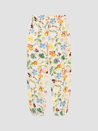 Molo Little Girl's & Girl's Adriana Floral Cotton-Blend Sweatpants - Vintage Flowers | Thumbnail 2 Molo Little Girl's & Girl's Adriana Floral Cotton-Blend Sweatpants - Vintage Flowers | Thumbnail 2