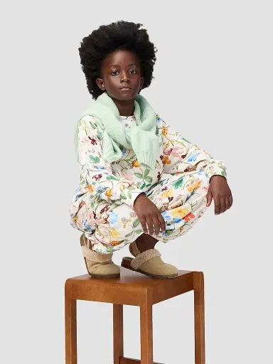 Molo Little Girl's & Girl's Adriana Floral Cotton-Blend Sweatpants - Vintage Flowers | Thumbnail 3 Molo Little Girl's & Girl's Adriana Floral Cotton-Blend Sweatpants - Vintage Flowers | Thumbnail 3