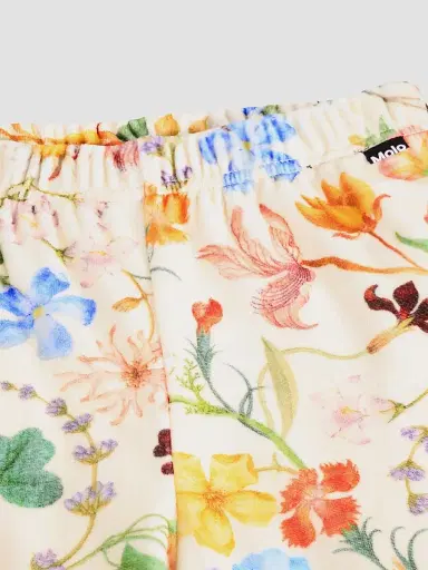Molo Little Girl's & Girl's Adriana Floral Cotton-Blend Sweatpants - Vintage Flowers | Thumbnail 4 Molo Little Girl's & Girl's Adriana Floral Cotton-Blend Sweatpants - Vintage Flowers | Thumbnail 4