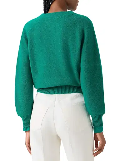 Akris Women's Cashmere Piqué Zip Cardigan | Thumbnail 5 Akris Women's Cashmere Piqué Zip Cardigan | Thumbnail 5