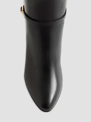 Valentino Garavani Women's Pattie Calfskin 100MM Boots - Black - Size 11.5 | Thumbnail 5 Valentino Garavani Women's Pattie Calfskin 100MM Boots - Black - Size 11.5 | Thumbnail 5