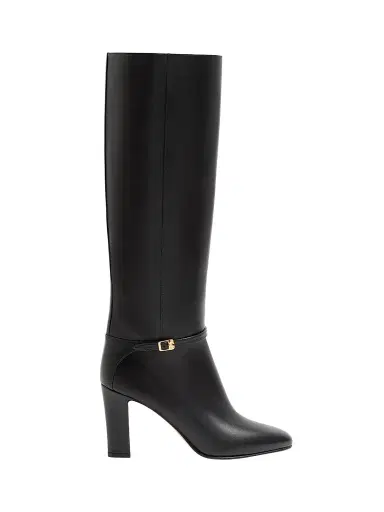 Valentino Garavani Women's Pattie Calfskin 100MM Boots - Black - Size 11.5 | Thumbnail 1 Valentino Garavani Women's Pattie Calfskin 100MM Boots - Black - Size 11.5 | Thumbnail 1