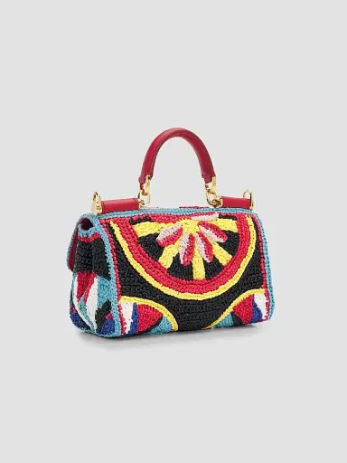 Dolce & Gabbana Women's Anticipo Carretto Top Handle Bag | Thumbnail 2 Dolce & Gabbana Women's Anticipo Carretto Top Handle Bag | Thumbnail 2