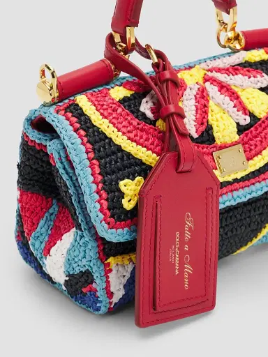 Dolce & Gabbana Women's Anticipo Carretto Top Handle Bag | Thumbnail 6 Dolce & Gabbana Women's Anticipo Carretto Top Handle Bag | Thumbnail 6
