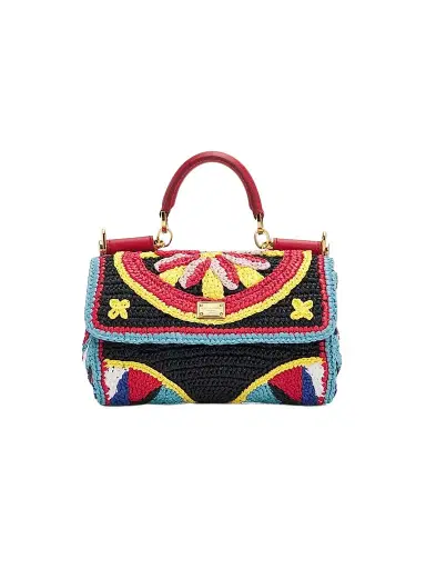 Dolce & Gabbana Women's Anticipo Carretto Top Handle Bag | Thumbnail 1 Dolce & Gabbana Women's Anticipo Carretto Top Handle Bag | Thumbnail 1