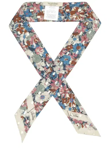Valentino Garavani Scarf Bandeau | Thumbnail 1 Valentino Garavani Scarf Bandeau | Thumbnail 1