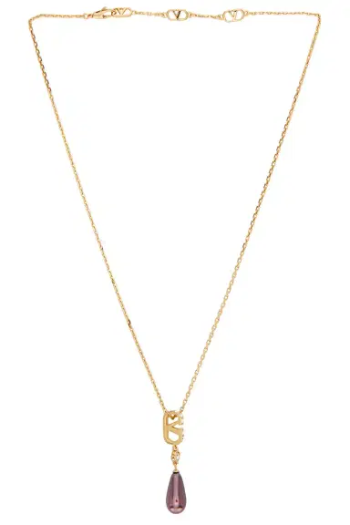 Valentino Garavani Vlogo Signature Necklace | Thumbnail 1 Valentino Garavani Vlogo Signature Necklace | Thumbnail 1