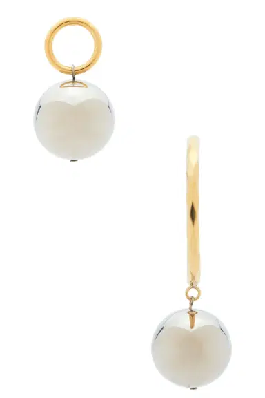 Isabel Marant Asymmetric Hoop Earrings | Thumbnail 3 Isabel Marant Asymmetric Hoop Earrings | Thumbnail 3