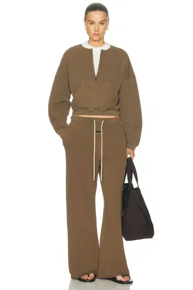 Fear of God ESSENTIALS Undone Cut Lounge Fit Sweatpant | Thumbnail 5 Fear of God ESSENTIALS Undone Cut Lounge Fit Sweatpant | Thumbnail 5