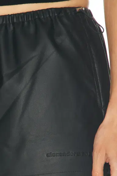 Alexander Wang Bungee Waist Mini Skirt | Thumbnail 6 Alexander Wang Bungee Waist Mini Skirt | Thumbnail 6