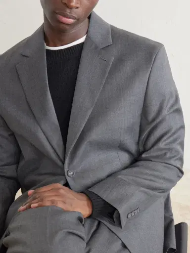 OFFICINE GÉNÉRALE Melvyn Wool, Cashmere and Silk-Blend Suit Jacket - Men | Thumbnail 5 OFFICINE GÉNÉRALE Melvyn Wool, Cashmere and Silk-Blend Suit Jacket - Men | Thumbnail 5