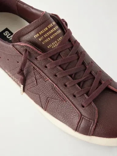 Golden Goose Super-Star Distressed Full-Grain Leather Sneakers - Men | Thumbnail 5 Golden Goose Super-Star Distressed Full-Grain Leather Sneakers - Men | Thumbnail 5