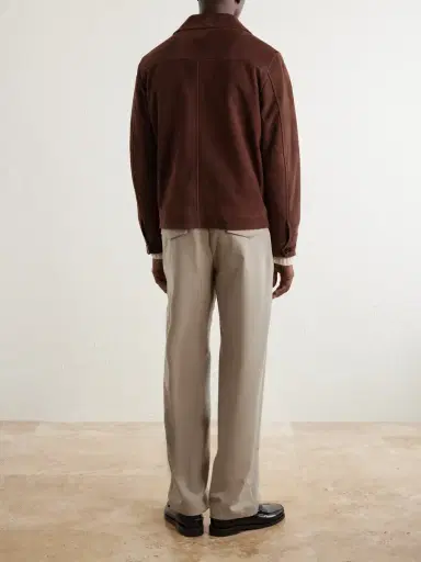 Lardini Suede Jacket - Men | Thumbnail 4 Lardini Suede Jacket - Men | Thumbnail 4