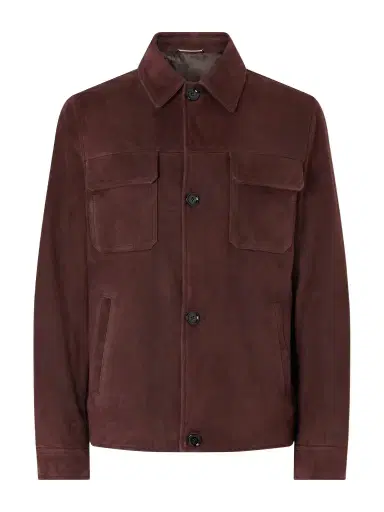 Lardini Suede Jacket - Men | Thumbnail 1 Lardini Suede Jacket - Men | Thumbnail 1