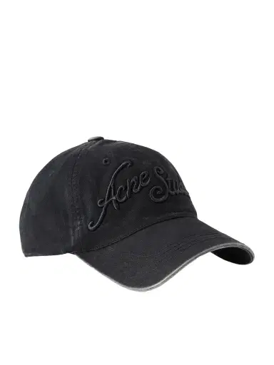 Acne Studios Carliy Venice Logo-Embroidered Cotton Cap - Men | Thumbnail 1 Acne Studios Carliy Venice Logo-Embroidered Cotton Cap - Men | Thumbnail 1