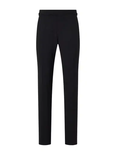 Tom Ford Shelton Straight-Leg Stretch-Wool Trousers - Men | Thumbnail 1 Tom Ford Shelton Straight-Leg Stretch-Wool Trousers - Men | Thumbnail 1