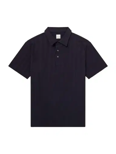 Paul Smith Organic Herringbone Cotton-Piqué Polo Shirt - Men | Thumbnail 1 Paul Smith Organic Herringbone Cotton-Piqué Polo Shirt - Men | Thumbnail 1