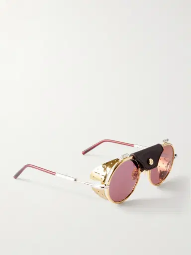 Jacques Marie Mage Glacier Rocky Round Frame Sunglasses - Men | Thumbnail 4 Jacques Marie Mage Glacier Rocky Round Frame Sunglasses - Men | Thumbnail 4