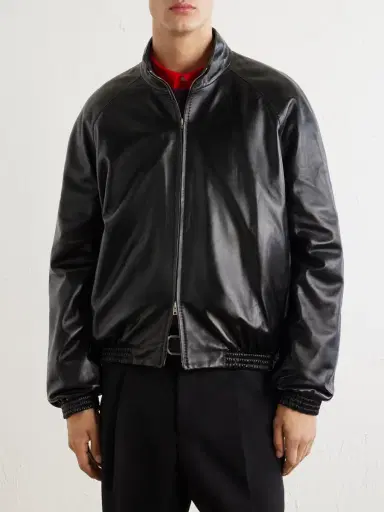 Acne Studios Lokot Leather Jacket - Men | Thumbnail 3 Acne Studios Lokot Leather Jacket - Men | Thumbnail 3