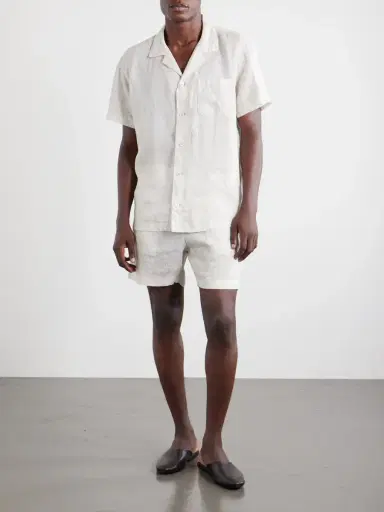 Derek Rose Milan 31 Floral-Print Linen Pyjama Set - Men | Thumbnail 2 Derek Rose Milan 31 Floral-Print Linen Pyjama Set - Men | Thumbnail 2
