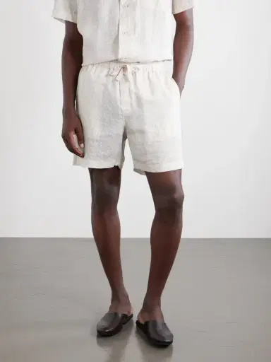 Derek Rose Milan 31 Floral-Print Linen Pyjama Set - Men | Thumbnail 3 Derek Rose Milan 31 Floral-Print Linen Pyjama Set - Men | Thumbnail 3