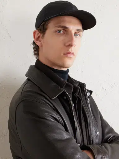 Canali Logo-Appliquéd Shell Cap - Men | Thumbnail 3 Canali Logo-Appliquéd Shell Cap - Men | Thumbnail 3