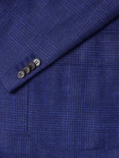 dunhill Checked Wool, Silk and Cashmere-Blend Blazer - Men | Thumbnail 6 dunhill Checked Wool, Silk and Cashmere-Blend Blazer - Men | Thumbnail 6