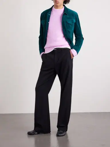 Tom Ford Brushed Cashmere Sweater - Men | Thumbnail 2 Tom Ford Brushed Cashmere Sweater - Men | Thumbnail 2