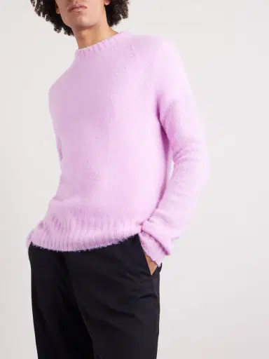 Tom Ford Brushed Cashmere Sweater - Men | Thumbnail 3 Tom Ford Brushed Cashmere Sweater - Men | Thumbnail 3