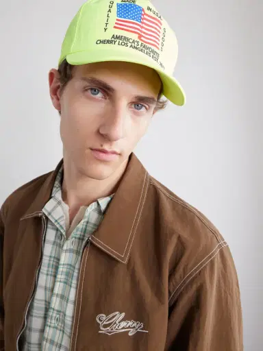 Cherry Los Angeles America's Favorite Printed Cotton-Ripstop Cap - Men | Thumbnail 3 Cherry Los Angeles America's Favorite Printed Cotton-Ripstop Cap - Men | Thumbnail 3