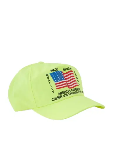 Cherry Los Angeles America's Favorite Printed Cotton-Ripstop Cap - Men | Thumbnail 1 Cherry Los Angeles America's Favorite Printed Cotton-Ripstop Cap - Men | Thumbnail 1